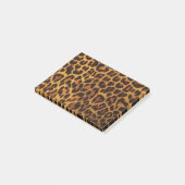 Glitter Leopard Print Post-it® Notes (Schuin)