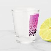 Glitter Leopard Print Shot Glas (Links)