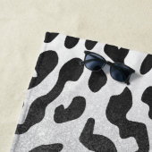 Glitter Leopard Print Strandlaken (In situ)