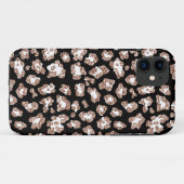 Glitter Leopard-telefooncase Case-Mate iPhone Case (Achterkant (horizontaal))
