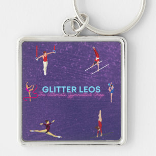 Glitter Leo's - De ultieme gymnastiekwinkel Sleutelhanger