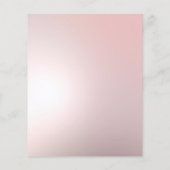 Glitter lijst roze boeg flyer (Achterkant)