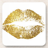 Glitter Lips 2 Drankjes Onderzetter (Voorkant)