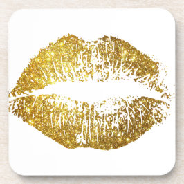Glitter Lips 2 Drankjes Onderzetter