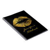 Glitter Lips 3 Notitieboek (Rechterzijde)