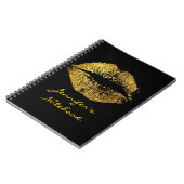Glitter Lips 3 Notitieboek (Linkerzijde)