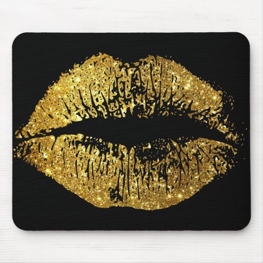 Glitter Lips Muismat (Voorkant)