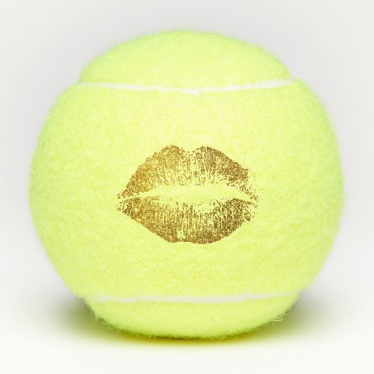 Glitter Lips Tennisballen (Voorkant)