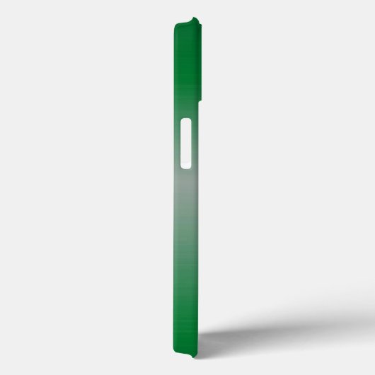 Glitter look Emerald Green Persoonlijke naam Case-Mate iPhone Case (Achterkant / Rechts)