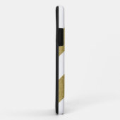 Glitter-look striped iPhone Case (Achterkant/rechts)