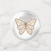 Glitter Look Vlinders Confetti (Kleine voorkant)