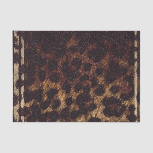 Glitter Luipaard Jachtluipaard Dierenprint Wild Ex Tissuepapier (Voorkant)