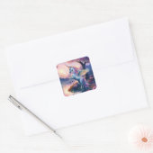 Glitter Magic Sunset Unicorn Fantasy Stickers (Enveloppe)