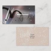 Glitter Makeup Artist Visitekaartje (Voorkant / Achterkant)