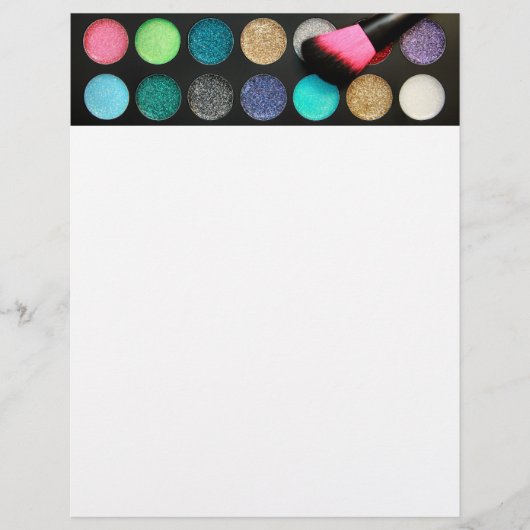 Glitter Makeup Flyers (Voorkant)