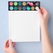 Glitter Makeup Flyers (Hand)