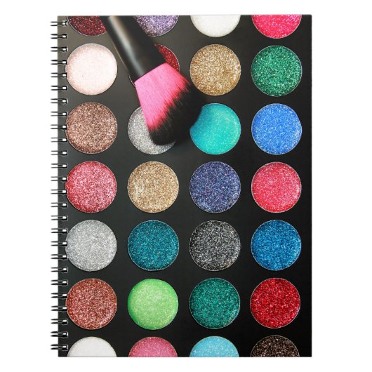 Glitter Makeup Notitieboek (Voorkant)