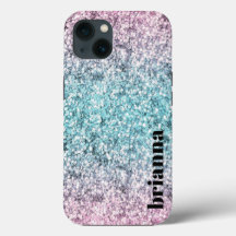 Glitter Marble Hoesje-Mate iPhone Case