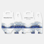 glitter marmer bedankdoosjes (Ongevouwen)