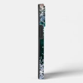 Glitter Meisjesachtig Sweet 16 Glans Teal Case-Mate iPhone Case (Achterkant / Rechts)