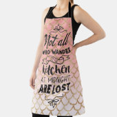 Glitter Mermaid Scale Funny Quote Schort (Insitu)