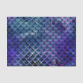 Glitter Mermaid Scales Pattern Tissuepapier (Voorkant)
