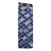 Glitter Mermaid Scales Thermosbeker (Geroteerd rechts)