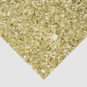 Glitter met gouden mousserend tissuepapier (Detail)