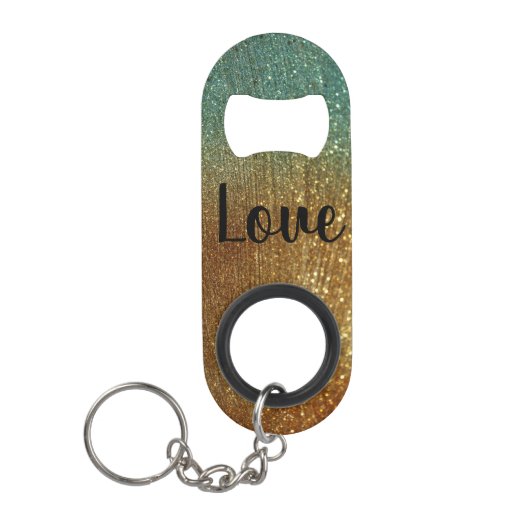 Glitter Mini Flessenopener (Voorkant)