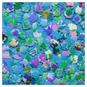 Glitter Mode Multicolor Painting #2 Stof
