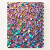 Glitter Modern Opal Holografische Collectie Notitieboek (Achterkant)