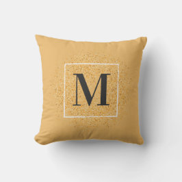 Glitter Monogram Kussen