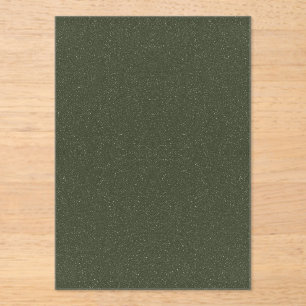 Glitter Moss Green Acryl Uitnodiging – Aanpassen Uitnodigingen