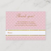 Glitter Nautische Baby Wishing Well Raffle Kaart (Achterkant)