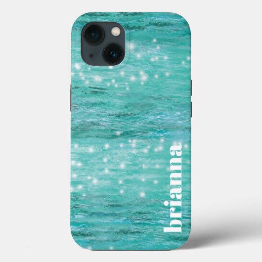 Glitter Ocean Case-Mate iPhone Hoesje (Achterkant)