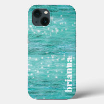 Glitter Ocean Hoesje-Mate iPhone Case