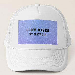 Glitter Ombre Schoonheidssalon Trucker Pet