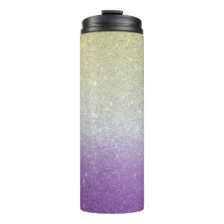 Glitter Ombre Thermal Tumbler Thermosbeker