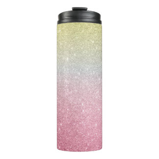 Glitter Ombre Thermal Tumbler Thermosbeker