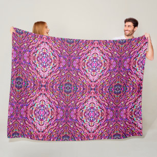 Glitter Opal Holografisch Populair Collectie Fleece Deken