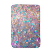 Glitter Opal Modern Holografisch Collectie Badmat (Voorkant Verticaal)