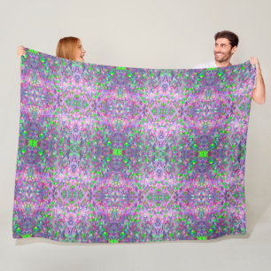 Glitter Opal Modern Holografisch Collectie Fleece Deken