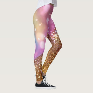 Glitter Opal Populair Holografisch Collectie Leggings