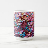 Glitter Opal Trendy Holografisch Collectie Koffiemok (Center)