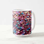 Glitter Opal Trendy Holografisch Collectie Koffiemok (Voorkant rechts)