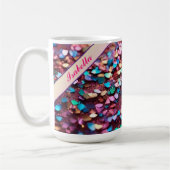 Glitter Opal Trendy Holografisch Collectie Koffiemok (Links)