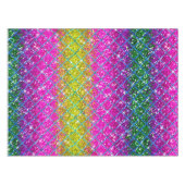 Glitter Paarse Snakeskin Tafelkleed (Voorkant (Horizontaal))