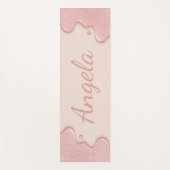 Glitter Paint Drip Yogamat (Voorkant)