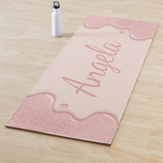 Glitter Paint Drip Yogamat (In situ)