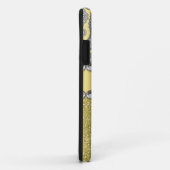 Glitter Paisley Rhinestone Print Patroon Case-Mate iPhone Case (Achterkant/rechts)